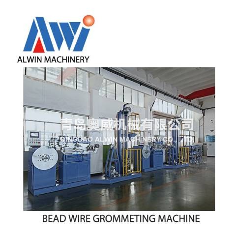 Two station Bead Wire Grommeting Machine