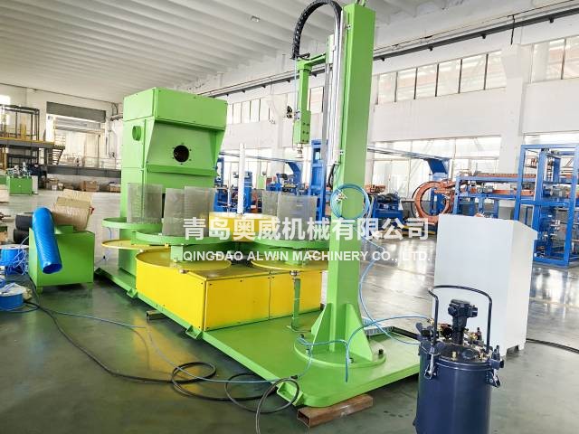 Green Tire Painting Machine