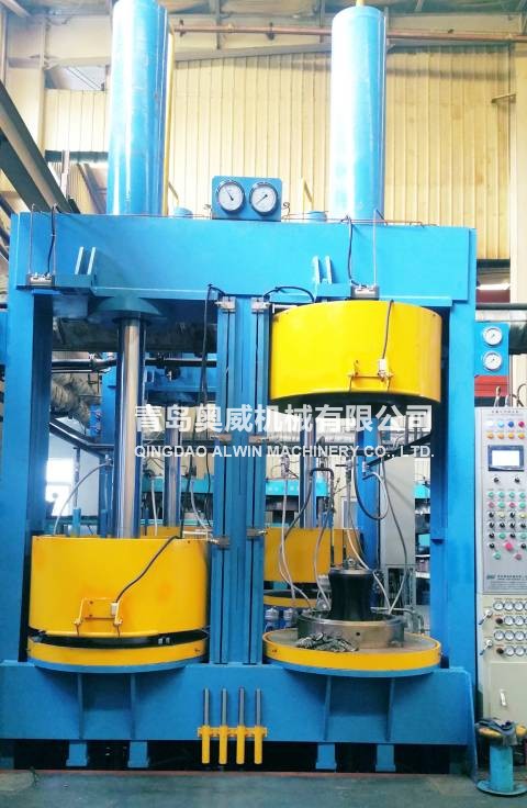 Dual-mold Automatic Hydraulic Tire Curing Press